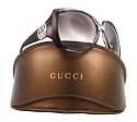Gucci Women's 3503 Plume Shaded Frame/Mauve Gradient Lens Plastic Sunglasses