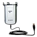 Classic Straight USB Cable for the Samsung SPH-A600 with Power Hot Sync and Charge capabilities - Gomadic Brand w/ TipExchange Technology