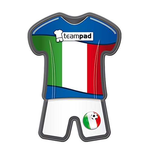 Fanartikel Antirutschpad Autohalterung Antirutschmatte Halterung für Auto Armaturenbrett Pad Teampad als Ablage für Handy & Navi mit Fussball Weltmeisterschaft 2014 WM & EM Trikot Flagge Style – Italien