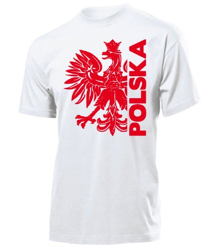 FUSSBALL EM 2016 – POLSKA FANSHIRT 3204(H) Gr. L