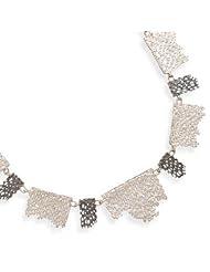16.5"+1" Mesh Link Design Necklace