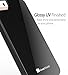 GreatShield iPhone SE Case, Guardian UV Glossy Series Slim Fit Snap On Case Back Cover for Apple iPhone SE / 5S / 5 (Black)