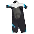Boys Billabong Foil 202 Shorty Wetsuit. Black Silver Grey Ca