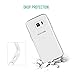 Galaxy S7 Edge Case, Nekteck Hybrid Scratch Resistant Back Cover with Shock Absorbing Bumper [Drop Protection]Crystal Clear PC Back TPU Case for Samsung Galaxy S7 Edge