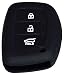CP Bigbasket Silicon Key Cover for Hyundai Creta 3 Button Smart Key (Black) RS.195.00