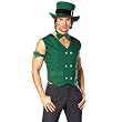 Dreamgirl Get Lucky Leprechaun Costume with HAT! (Pants/Shoes Not Included)