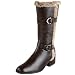Annie Shoes Women's Brandi Wide Calf Strap Boot