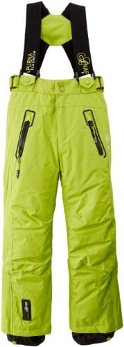 Geographical Norway Xobalt Pantalon fille Anis/Black FR : 10 ans (Taille Fabricant : 10)