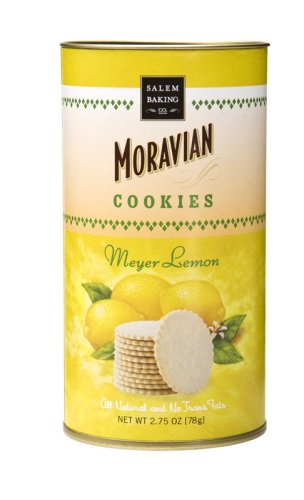 Cover image : Salem Baking Company Moravian Lemon Cookies, 2.75-Ounce Tubes (Pack of 4)