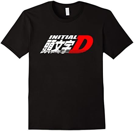 Men's Initial D t-shirt XL Black