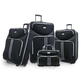Traveler's Choice US Traveler San Marino 4-Piece Luggage Set
