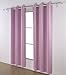 Deconovo Blackout Curtain Panel – Solid Grommet Top, Thermal Insulated & Energy‑Saving, Machine‑Washable Room Darkening Window Treatment for Bedroom & Living Room, 1 Panel, Lavender, 42W x 63L