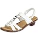 Rieker Regina 61864-80, Damen Sandalen/Fashion-Sandalen