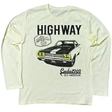オールドアメリカンファンに捧げる。 60年代に活躍したアメリカンヴィンテージカー ロングスリーブ Tシャツ CUDA1969