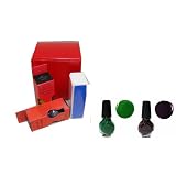 4x Konad Special Polish Green + Dark Purple + Yellow + Grey + Box + Buffer
