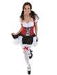 Beer Maiden Mini Dress attached Petticoat Womens Costume Renaissance Sizes S or M