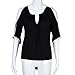 Sunward(TM) Sexy Women Irregular Off Shoulder Long Sleeve Tops Blouse (XLarge, Black)