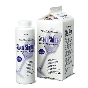 Stem Shine Wine Glass Cleaner -Set of Powder and Liquid