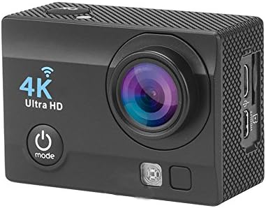 Mihappy 4k Ultra Hd 16MP Waterproof Sports Action Camera with Wifi (Black)