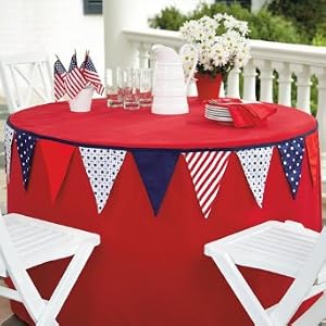 Round Table Cover - White, 60" - Grandin Road
