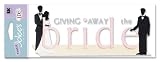 Jolees A Touch Of Jolees I Do Wedding Title Waves Stickers, Giving Away Bride