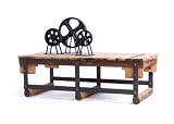 Brookwood Reclaimed Wood Industrial Coffee Table