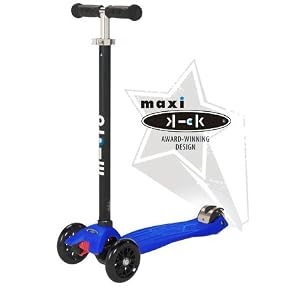 maxi kick Scooter - NAVY BLUE - T-Bar Steering - winner of the Oppenheim Portfolio Gold and... by 
