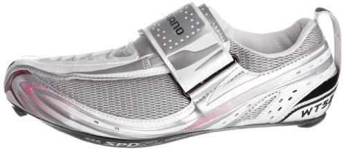 Shimano Women's WT52 White/Purple Cycling Shoe BWT5241 6 UK