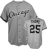 Jim Thome Chicago White Sox Road Grey MLB Replica Jersey
