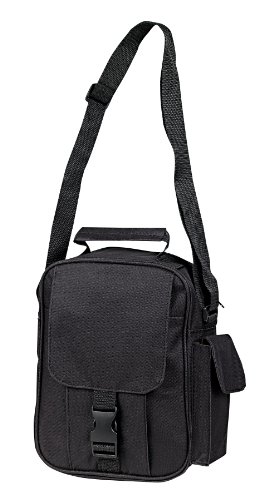 New Mini Golf Bag Travel Pouch with Cell Phone Holder, Black