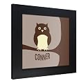 Owl Framed Print Nursery Wall Art