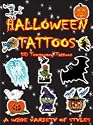 Assorted Pack of 50 Halloween Temporary Tattoos