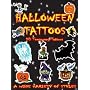 Assorted Pack of 50 Halloween Temporary Tattoos