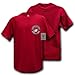 Rapiddominance Marine Emblem Basic Military Tee, Cardinal, Large