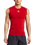 adidas Mens Techfit Cut and Sewn Sleeveless Top
