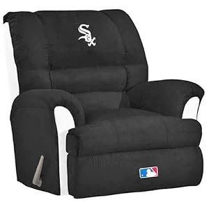 Buy Chicago White Sox MLB Team Logo Furniture - Big Daddy Recliner By Baseline