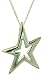 Silver Plain Star Pendant on 18" Curb Chain