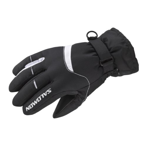 Salomon Kinder Handschuh Link GTX, black/white, L