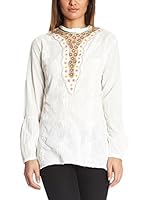 Peace & Love Blusa (Beige)