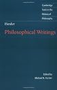 Herder: Philosophical Writings (Cambridge Texts in the History of Philosophy)