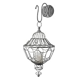 Lazy Susan Wall Mount Wire Lantern