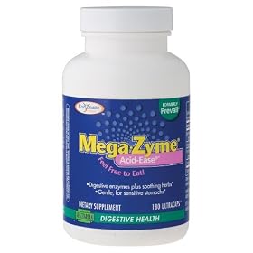 Enzymatic Therapy - Mega-Zyme Acid-Ease, 180 capsules