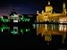Ali Saifuddin Mosque at Night, Bandar Seri Begwan, Brunei Photographic Poster Print by Jane Sweeney, 24x18
