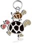Sterling Silver Epoxy Turtle Charm