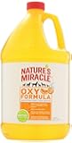 Nature's Miracle Stain & Odor Remover, Orange Oxy, Gallon (5162)