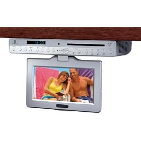 Audiovox VE926 Ultra Slim 9-Inch LCD Drop Down TV with Built-In Slot Load DVD Player