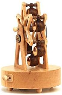 Wooden Music Box Ferris Wheel Tune Is Castle in the Sky