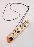 Ceramic Flute Ocarina Necklace ( Fair Trade ) - B001K9XK7K