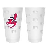 MLB Frosted Pint Glass (16-Ounce, Set of 2)
