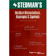 Stedman's Medical Abbreviations, Acronyms and Symbols (Softbound)